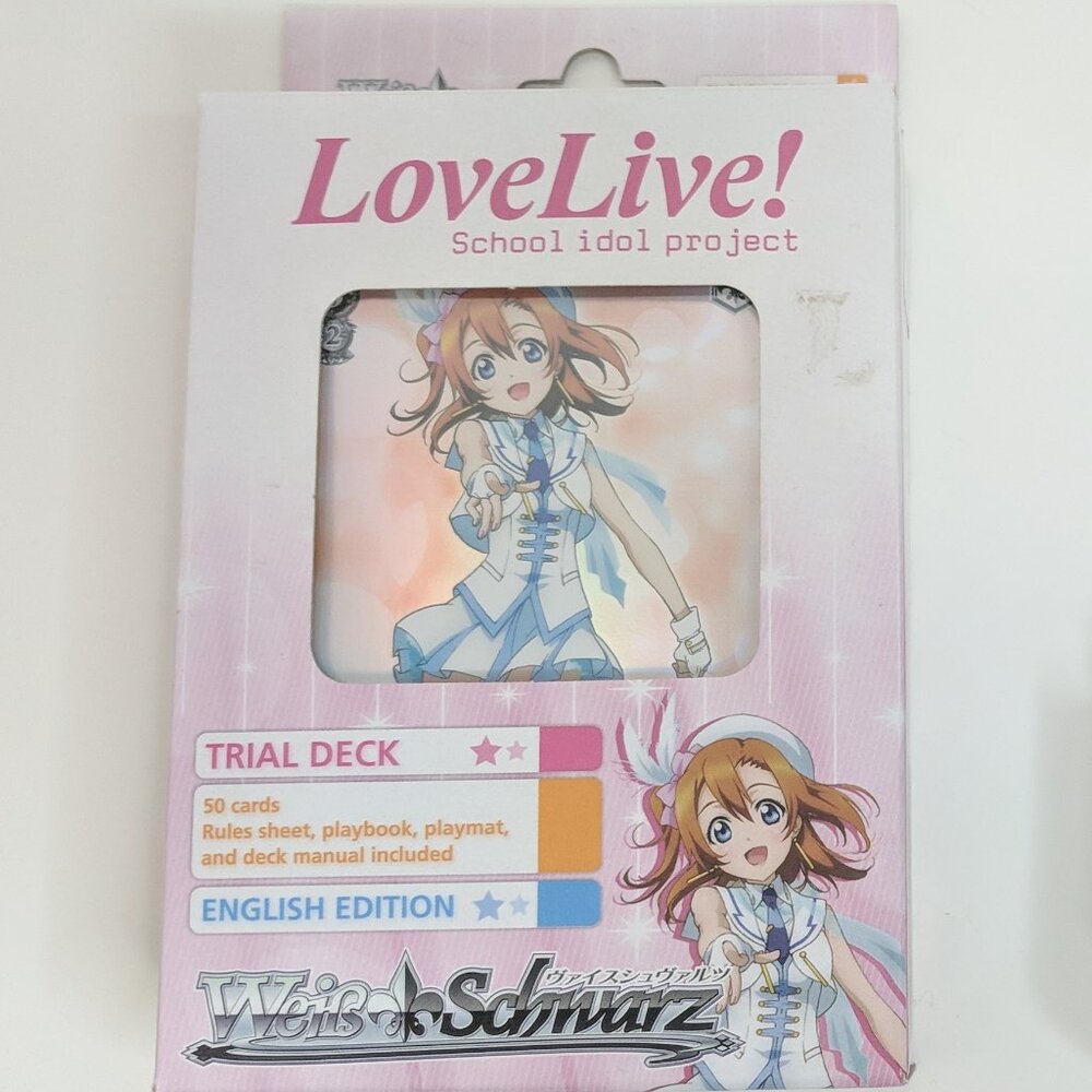 Weiss Schwarz Love Live! Trial Deck (English) School Idol Project TCG Cards